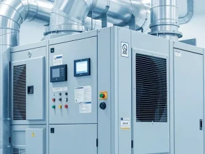 Centrale de traitement d’air et réseau de ventilation pour une formation en aéraulique